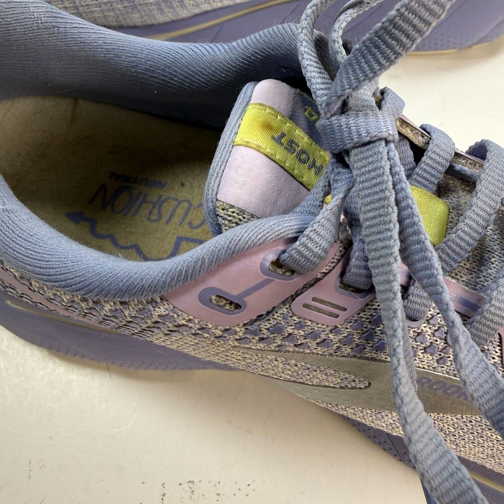 Brooks Ghost 14 Women's Size 8 B Lilac Purple Running Shoes Athletic Comfort - Picture 13 of 16